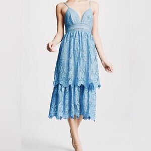 Saylor Safia midi lace dress NWT size small NWT